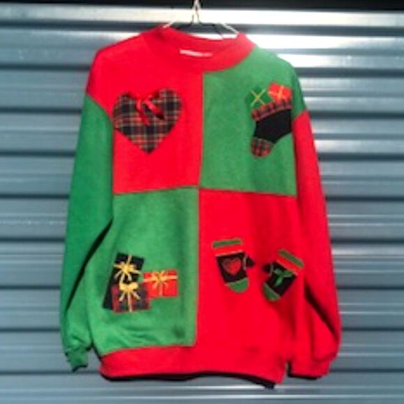 Xmas Sweater . Size: Small {6-7} . Children's ......... Pre-Owned - Picture 1 of 3
